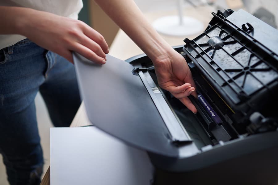Replace Cartridge of Printer