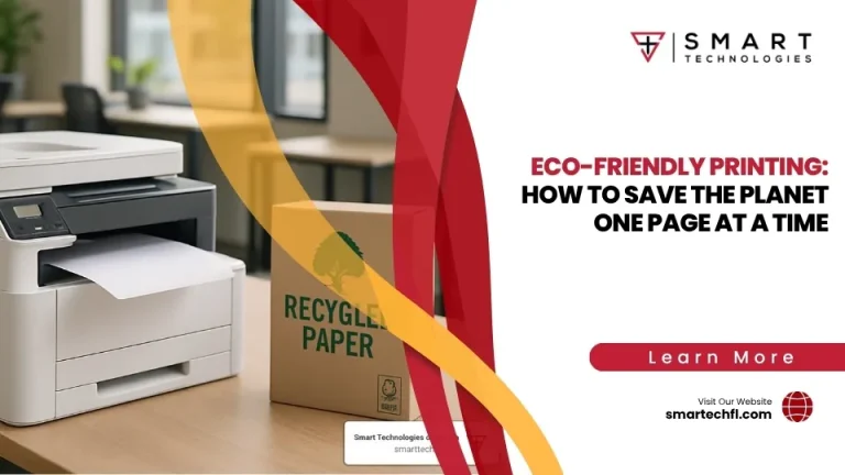 Eco-Friendly Printing: How to Save the Planet One Page at a Time