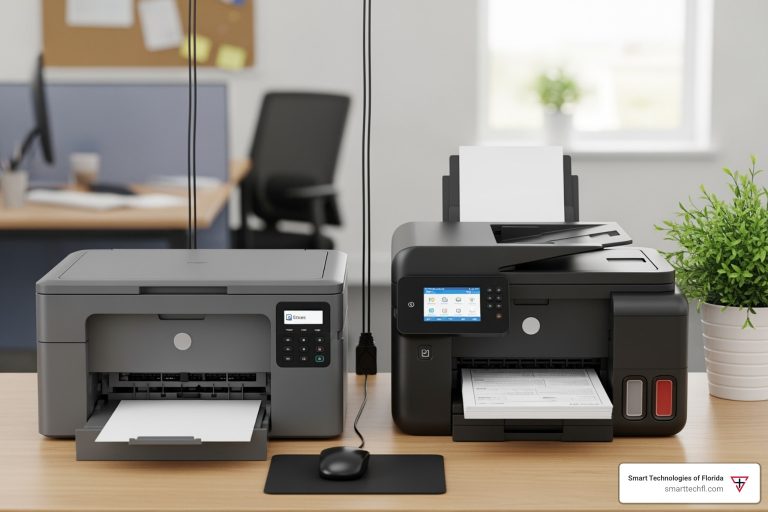 Ink Refills vs. Laser: A Cost Showdown