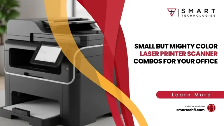Small but Mighty Color Laser Printer Scanner Combos for Your Office