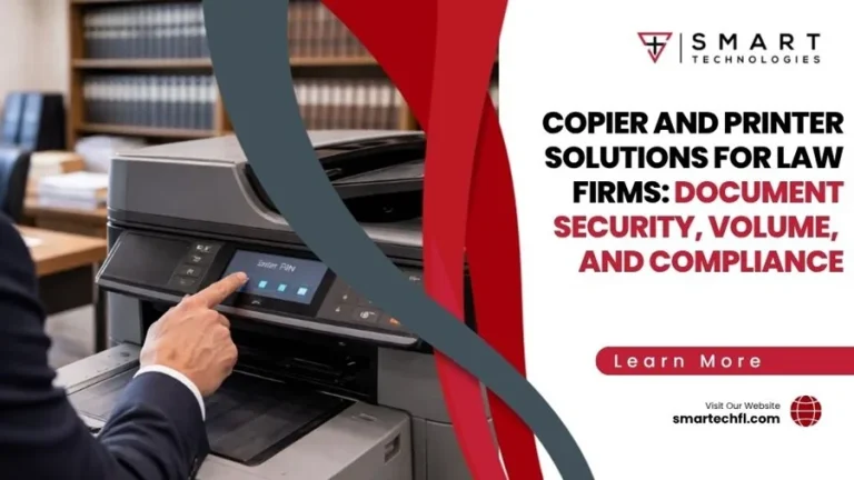 Copier and Printer Solutions for Law Firms: Document Security, Volume, and Compliance