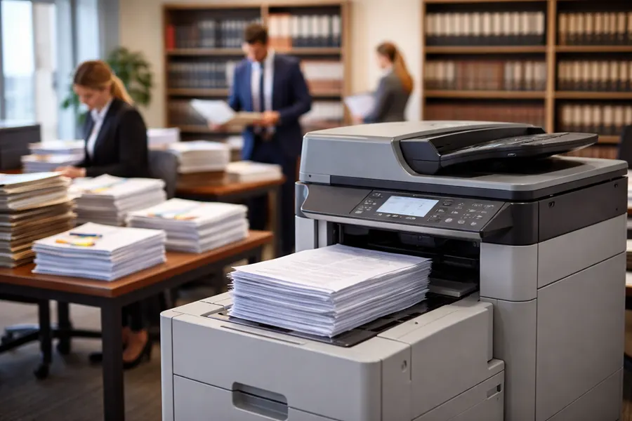 Copier and Printer Solutions for Law Firms: Document Security, Volume, and Compliance 1 Copier and printer solutions for law firms
