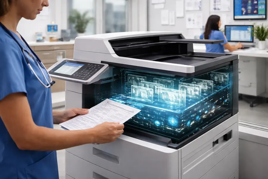 HIPAA compliant copier leasing